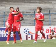Glen scored a hattrick against Mohammedan Sporting